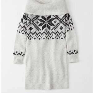 Abercrombie Size XS Off The Shoulder sweater dress